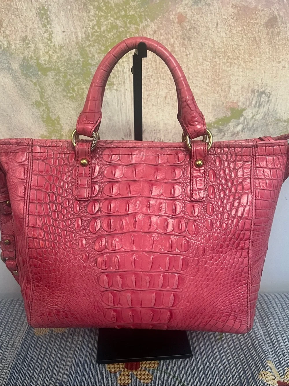 Brahmin Mini Asher Small Tote in Pink